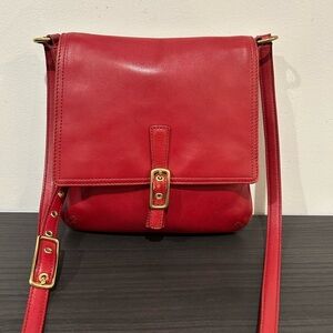 Coach Vintage Legacy Slim Crossbody Bag in Red EUC